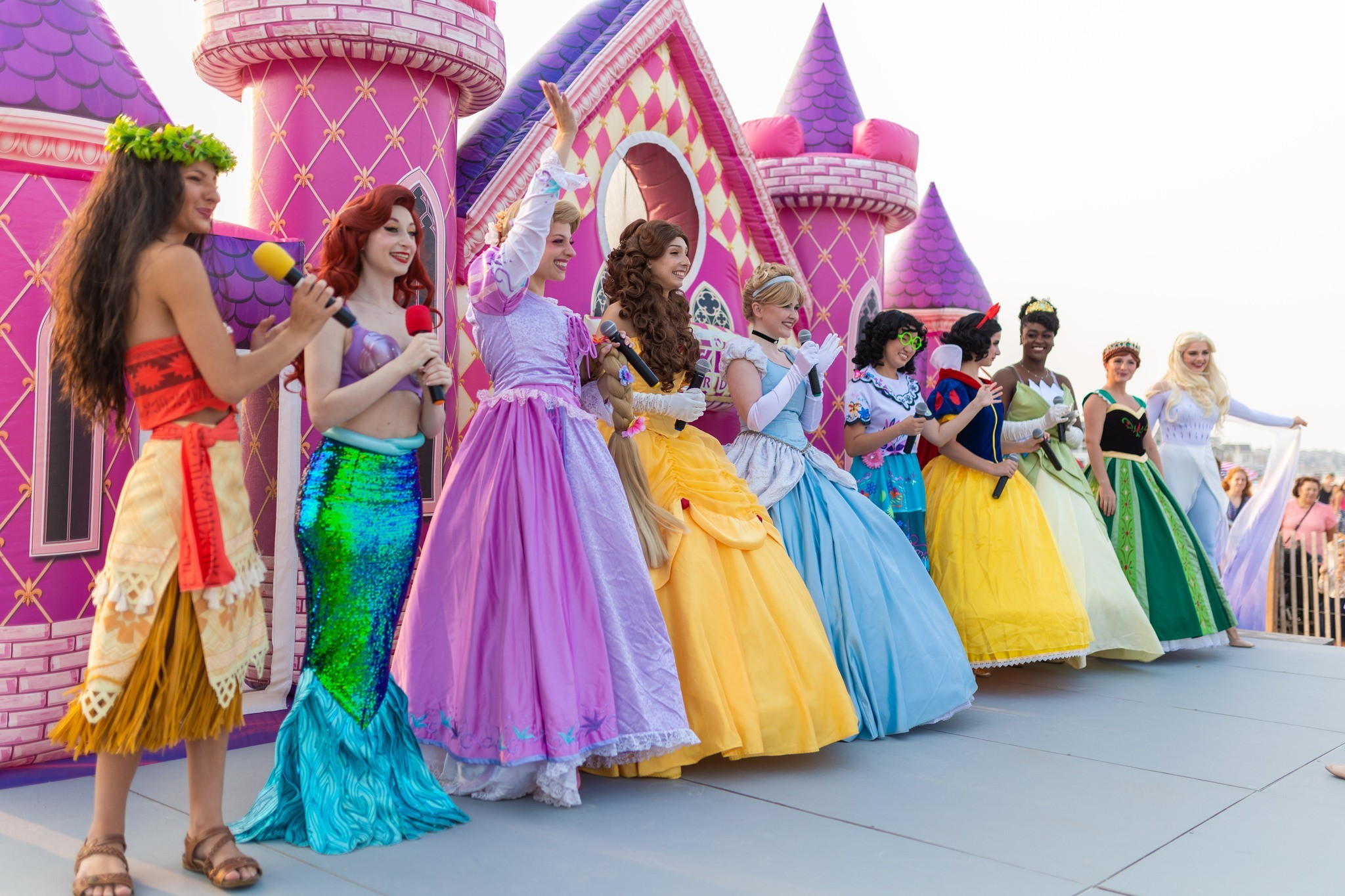 princess palooza princess singing show at jenkinsons boardwalk 2024