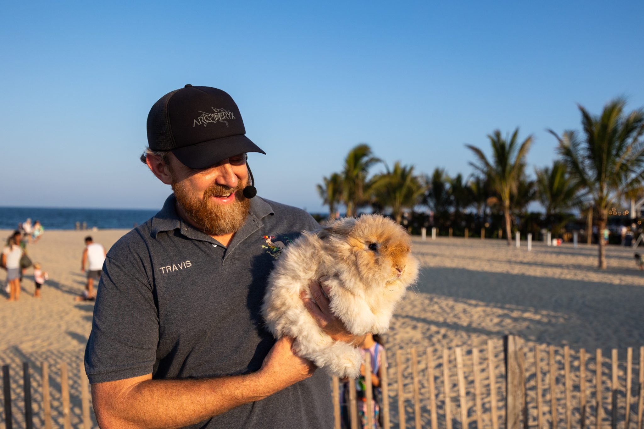 bunny from eyes of the wild animal shows at jenkinsons boardwalk