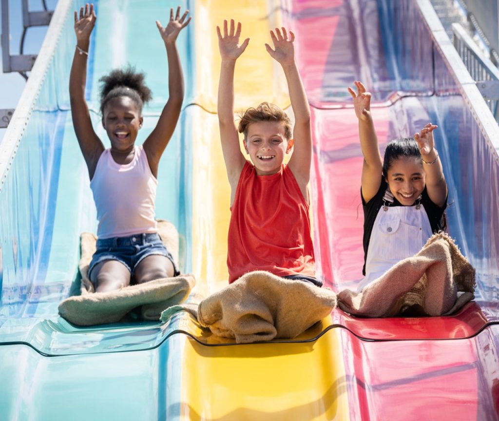 Fun Slide at Jenkinson’s Boardwalk Amusement Park.
