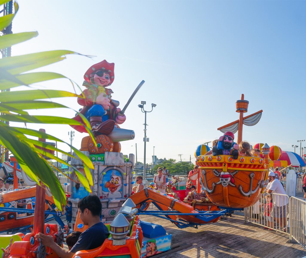 Pirates Plunge ride at Jenkinson’s Boardwalk Amusement Park.