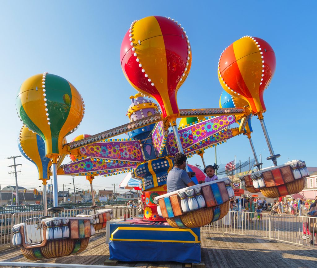 Samba Balloons ride at Jenkinson’s Boardwalk Amusement Park.