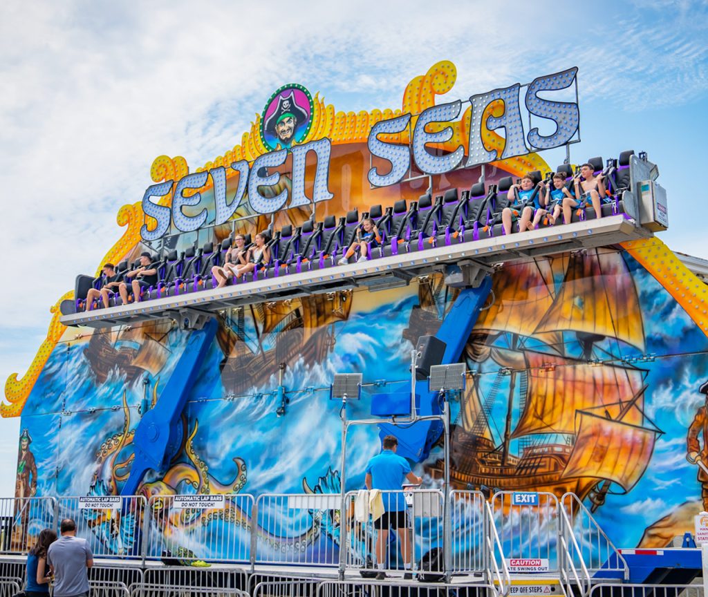 Seven Seas ride at Jenkinson’s Boardwalk Amusement Park.