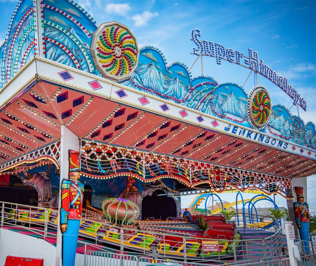 Super Himalaya ride at Jenkinson’s Boardwalk Amusement Park.