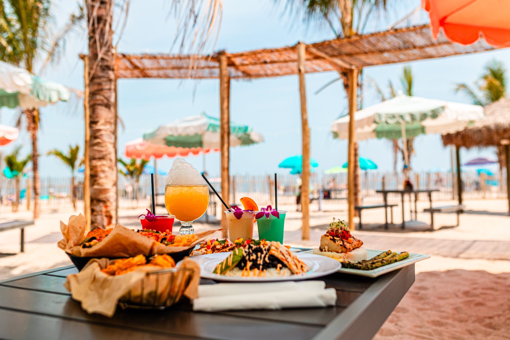 dine on the beach at oceanside dining at jenkinsons pavilion