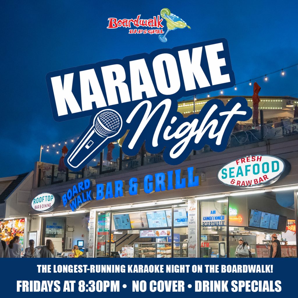 karaoke at boardwalk bar and grill